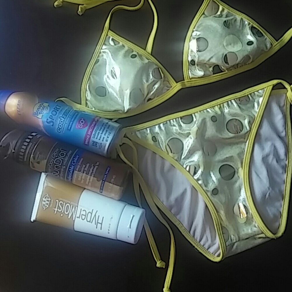Yellow Guess Bikini